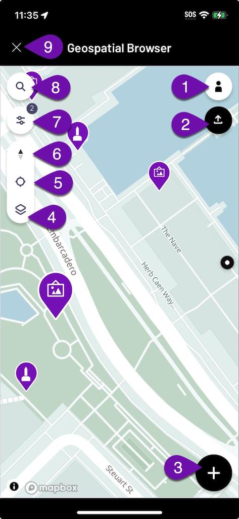 The GSB Map Layout