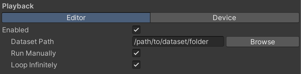 SDK Playback Settings